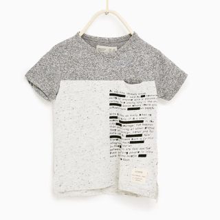 ザラキッズ(ZARA KIDS)の今期新作 ZARA boys ツートンTシャツ 104 h&m oldnavy(Tシャツ/カットソー)