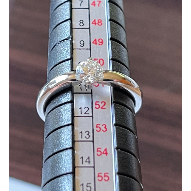 Pt900 プラチナ・0.381ct ダイヤ リング  レディースのアクセサリー(リング(指輪))の商品写真