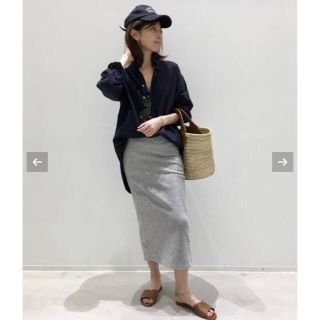 アパルトモンドゥーズィエムクラス(L'Appartement DEUXIEME CLASSE)の美品☆AMERICANA Sweat スカート◆(ロングスカート)