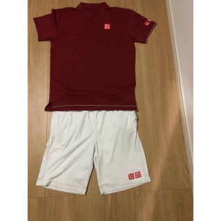 ユニクロ(UNIQLO)のユニクロ uniqlo シャツ パンツ テニス ウェア フェデラー 錦織(ウェア)