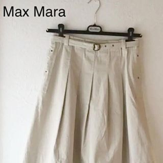 【タイムセール】max  mara フレアスカート(ひざ丈スカート)