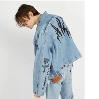 vetements トライバル　デニムジャケット