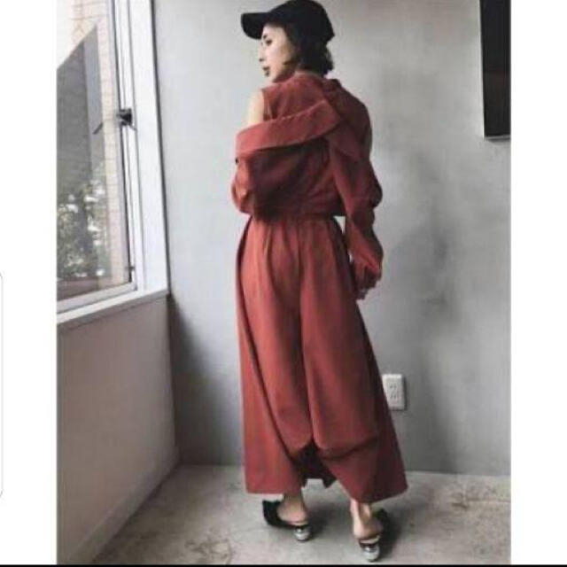 Ameri VINTAGE(アメリヴィンテージ)のameri FRONT PLEATS LONG DRESS レディースのワンピース(ロングワンピース/マキシワンピース)の商品写真