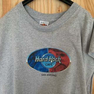 ヘインズ(Hanes)のhard rock cafe タンクトップ　Tシャツ　半袖　ハードロック　古着　(Tシャツ/カットソー(半袖/袖なし))