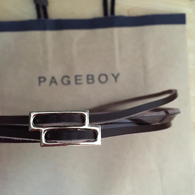 PAGEBOY(ページボーイ)のPAGEBOY ベルト 新品未使用品 レディースのファッション小物(ベルト)の商品写真