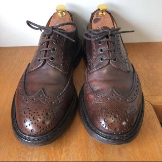 トリッカーズ(Trickers)のトリッカーズ　バートン　trickers burton ウイングチップ　革靴(ドレス/ビジネス)