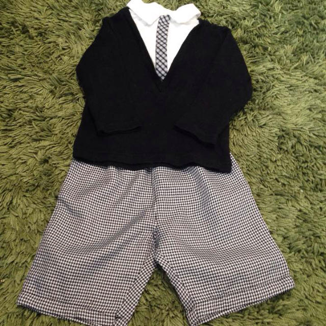 フォーマル上下セット 90 キッズ/ベビー/マタニティのキッズ服男の子用(90cm~)(ドレス/フォーマル)の商品写真