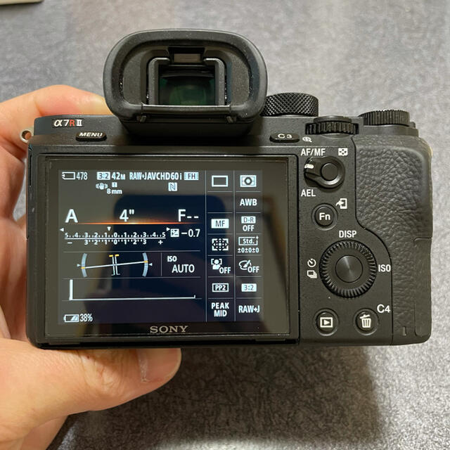 SONY(ソニー)のsony a7rii スマホ/家電/カメラのカメラ(ミラーレス一眼)の商品写真