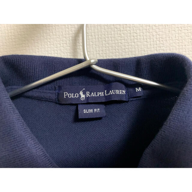 POLO RALPH LAUREN(ポロラルフローレン)の★Uruさん専用★ラルフローレン ポロシャツ　レディース  M ネイビー レディースのトップス(ポロシャツ)の商品写真