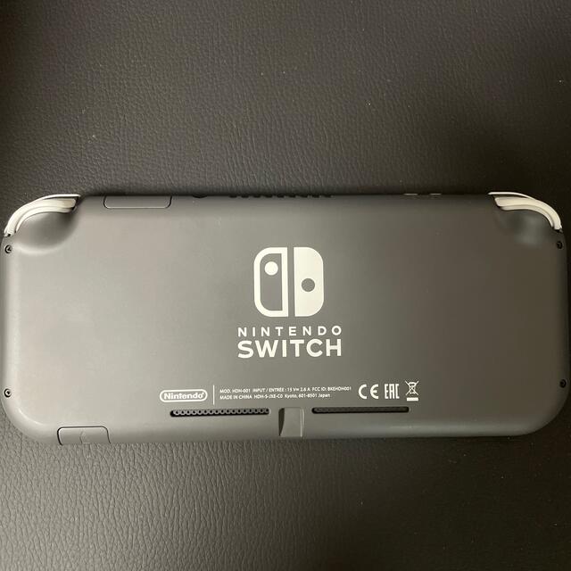 【美品】Nintendo Switch Lite グレー スイッチ