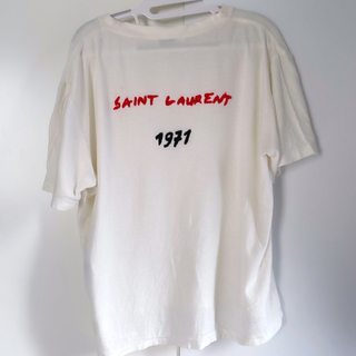 サンローラン ロゴTシャツ Tシャツ(レディース/半袖)（半袖）の通販 36 