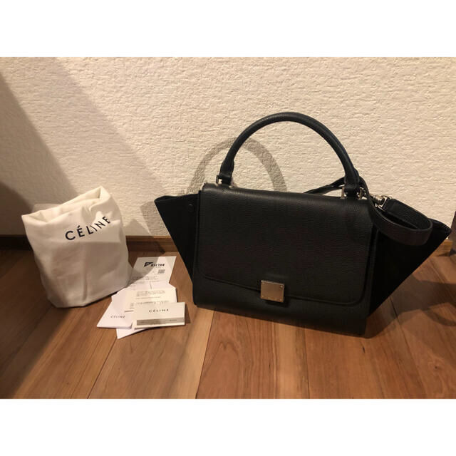 CELINE セリーヌ トラペーズ　ハンドバッグ