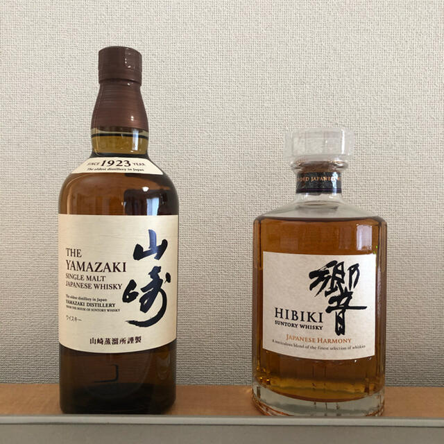 サントリー(サントリー)の山﨑　響　2本セット　サントリーウイスキー　新品未開封 食品/飲料/酒の酒(ウイスキー)の商品写真