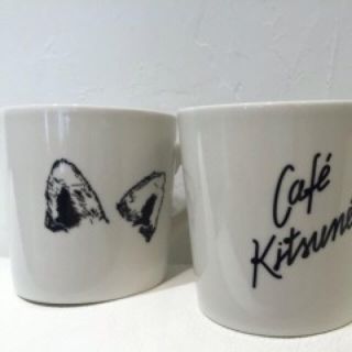 メゾンキツネ(MAISON KITSUNE')のkitsuneメゾンキツネ★マグカップ ロンハーマンACNEIENAROKU6(グラス/カップ)