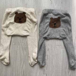 ベビーギャップ(babyGAP)のbaby gap くまさんタイツ　0-12(靴下/タイツ)