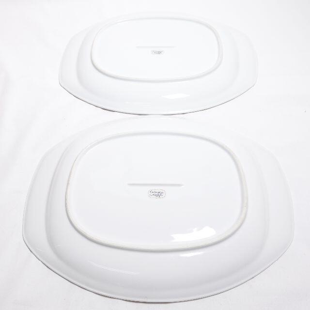 Noritake(ノリタケ)の■Noritake　大皿2点セット　ホワイト インテリア/住まい/日用品のキッチン/食器(食器)の商品写真