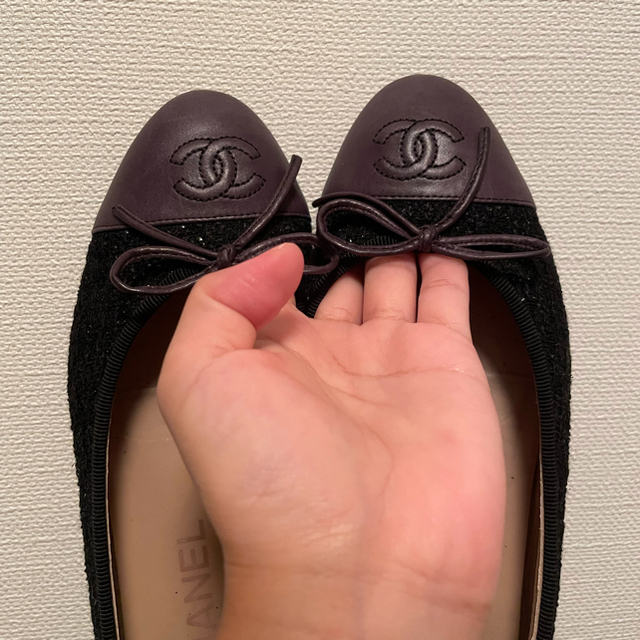 CHANEL(シャネル)のシャネルバレリーナ(rina 様専用) レディースの靴/シューズ(バレエシューズ)の商品写真