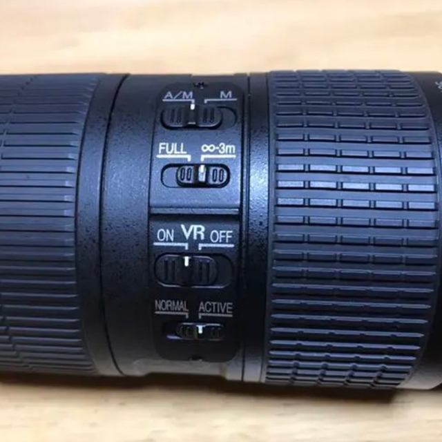 Nikon(ニコン)の美品 ニコン AF-S NIKKOR 70-200mm f4G VR ナノクリ スマホ/家電/カメラのカメラ(レンズ(ズーム))の商品写真