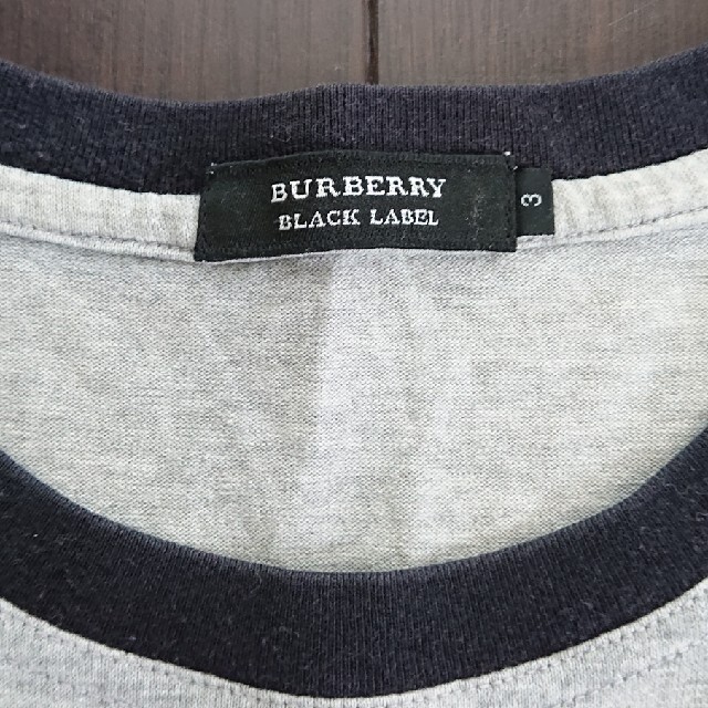 BURBERRY BLACK LABEL(バーバリーブラックレーベル)のBURBERRY  BLACK  LABEL  3   メンズのトップス(Tシャツ/カットソー(七分/長袖))の商品写真