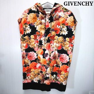 ジバンシィ(GIVENCHY)のジバンシー　花柄　フラワー　スエット　袖なし　ノースリーブ　PJ032(スウェット)