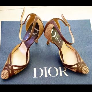 クリスチャンディオール(Christian Dior)の正規品★Christian Dior★ディオールパンプス★ヒールミュール(ハイヒール/パンプス)