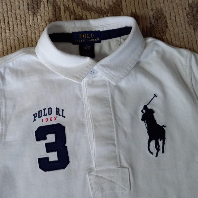 POLO RALPH LAUREN(ポロラルフローレン)のポロラルフローレン　６　ポロシャツ キッズ/ベビー/マタニティのキッズ服男の子用(90cm~)(Tシャツ/カットソー)の商品写真