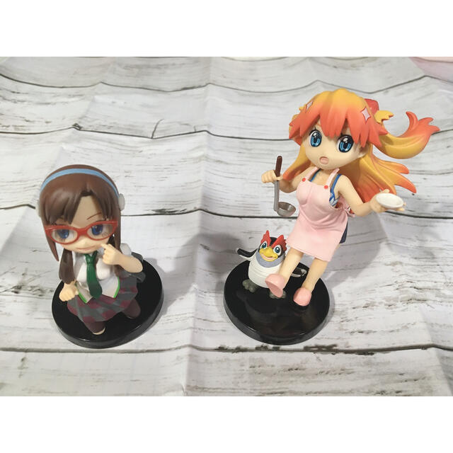 BANPRESTO(バンプレスト)のぷちえゔぁ R-Style アスカ&マリ エヴァンゲリオンフィギュア  エンタメ/ホビーのフィギュア(アニメ/ゲーム)の商品写真