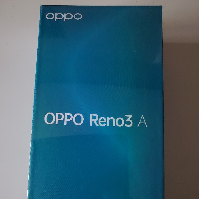 【新品　未開封品】OPPO Reno3 A simフリー