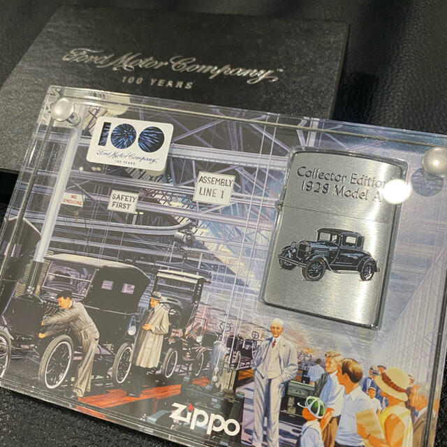 プレゼント 未使用/zippo フォード100周年記念 新品 Idzh6-m52254118324 Ford GT やかに