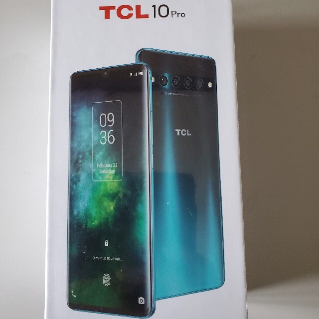 新品 未開封品】TCL 10Pro Ember Gray simフリー-