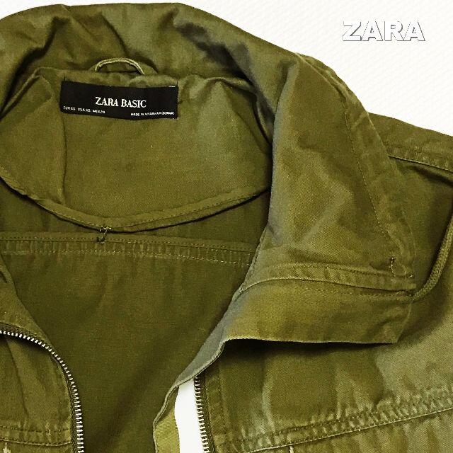 ZARA(ザラ)の【ZARA】ザラ ライダース ミリタリージャケット 春物 レディースのジャケット/アウター(ライダースジャケット)の商品写真