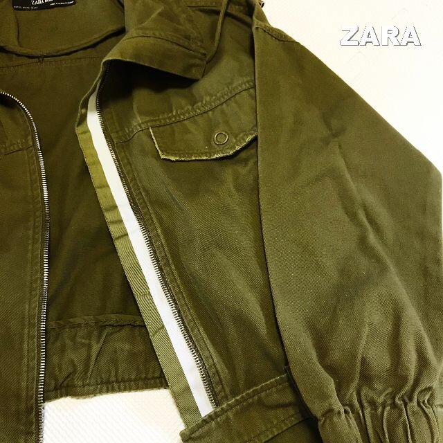 ZARA(ザラ)の【ZARA】ザラ ライダース ミリタリージャケット 春物 レディースのジャケット/アウター(ライダースジャケット)の商品写真