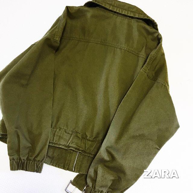 ZARA(ザラ)の【ZARA】ザラ ライダース ミリタリージャケット 春物 レディースのジャケット/アウター(ライダースジャケット)の商品写真