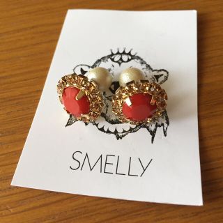 スメリー(SMELLY)の新品☆SMELLY リバーシブルビジューピアス(ピアス)