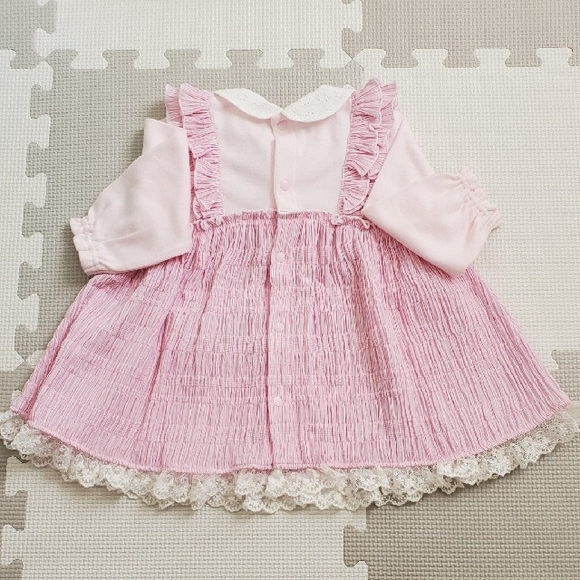 mezzo piano(メゾピアノ)のメゾピアノ　ワンピース80センチ キッズ/ベビー/マタニティのベビー服(~85cm)(ワンピース)の商品写真