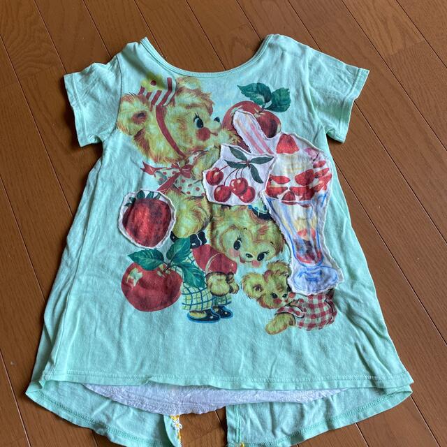 VANA VANA(バナバナ)のvanavana  フルーツパフェ　チュニック　ワンピース　120cm キッズ/ベビー/マタニティのキッズ服女の子用(90cm~)(ワンピース)の商品写真