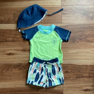 ベビーギャップ(babyGAP)のbaby GAP  スイムウェア　スイムハット　セット(水着)