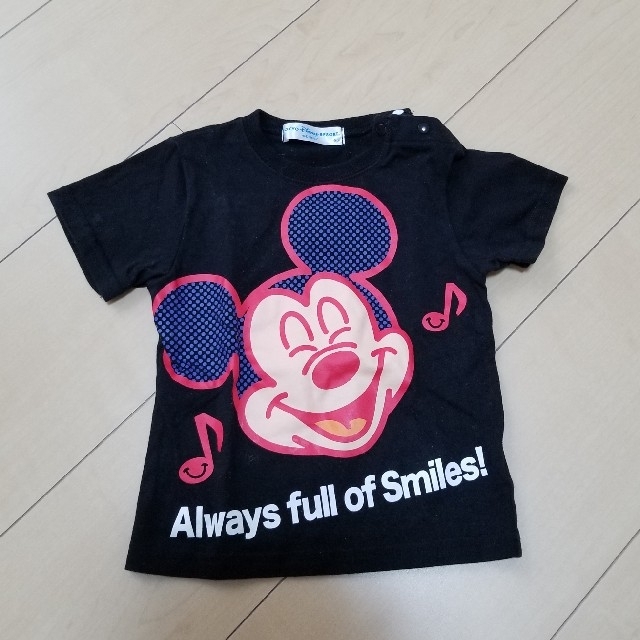 Disney(ディズニー)のディズニー　Tシャツ　80cm キッズ/ベビー/マタニティのベビー服(~85cm)(Ｔシャツ)の商品写真