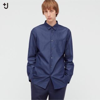 ユニクロ(UNIQLO)のまっちゃんさん専用 +J スーピマコットンレギュラーフィットシャツ(シャツ)