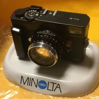 コニカミノルタ(KONICA MINOLTA)のMINOLTA カメラ展示 店頭用カメラ台 レア什器 ビンテージ デッドストック(フィルムカメラ)