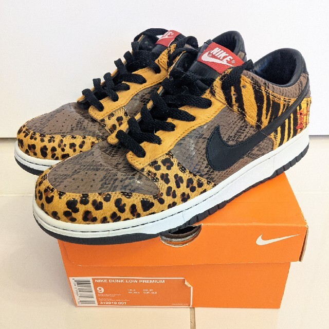 靴/シューズNIKE DUNK LOW PREMIUM BEAST PACK “獣”27cm