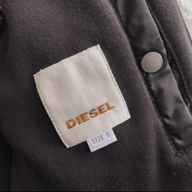 DIESEL(ディーゼル)のDIESEL ブルゾン アイボリー 美品 メンズのジャケット/アウター(ブルゾン)の商品写真