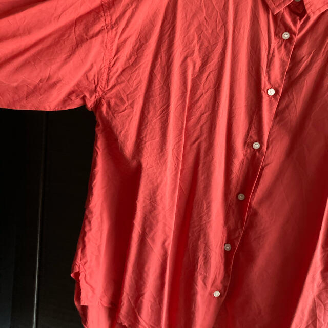 SM2(サマンサモスモス)のお値下げ⭐️デザインシャツ⭐️ゆったり着れる⭐️ブラウス⭐️オレンジ レディースのトップス(シャツ/ブラウス(長袖/七分))の商品写真