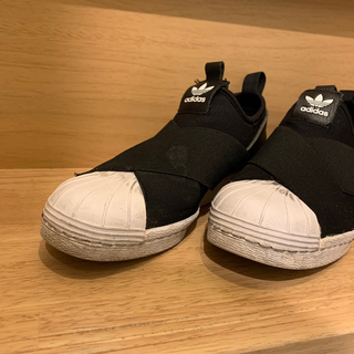 アディダス(adidas)のadidas superstar slip on size22(スニーカー)