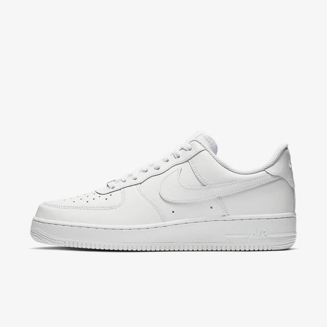 【新品】NIKE  AIRFORCE1  エアフォース1  白　27.5cm靴/シューズ