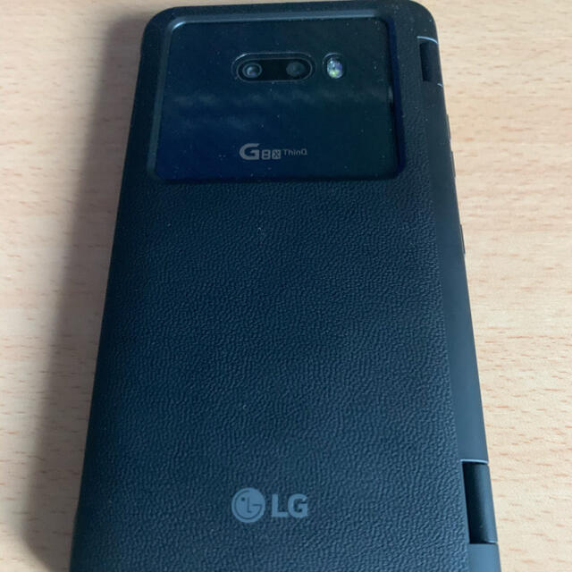 LG Electronics(エルジーエレクトロニクス)のLG G8X ThinQ  2画面スマホ スマホ/家電/カメラのスマートフォン/携帯電話(スマートフォン本体)の商品写真