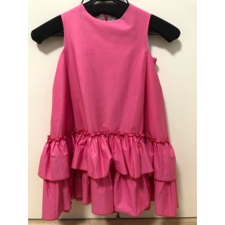 シモネッタ(Simonetta)のイルグッフォ ワンピース 5a 女の子 キッズ ピンク 120cm(ワンピース)