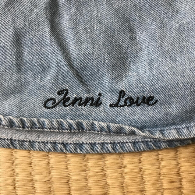 JENNI(ジェニィ)のJENNI love デニムスカート サイズ145~155cm キッズ/ベビー/マタニティのキッズ服女の子用(90cm~)(スカート)の商品写真