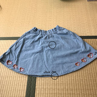 ジェニィ(JENNI)のJENNI love デニムスカート サイズ145~155cm(スカート)