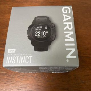 ガーミン(GARMIN)のガーミン　Garmin Instinct Tactical　Black(腕時計(デジタル))